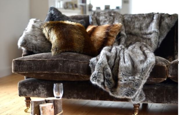 mantas o plaids para sofás