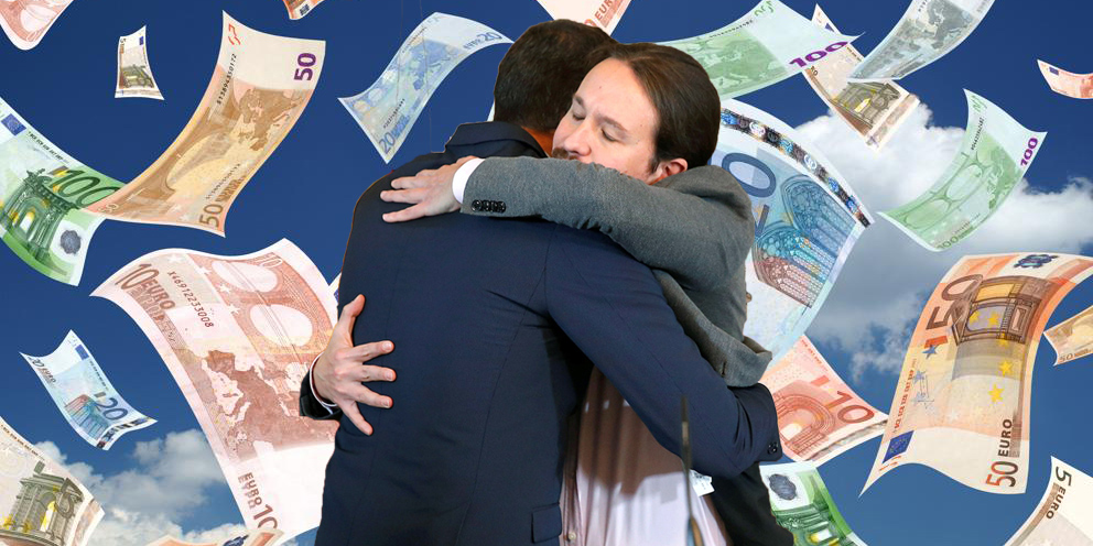 Vergonzoso: El PSOE y Podemos intentan subirse el sueldo con 2,1 millones de niños pobres en España