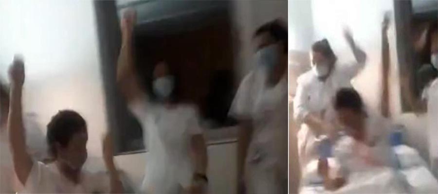 Investigan a trabajadoras de un hospital en Tarragona por un pol&eacute;mico Tiktok: "Se burlan de los muertos"