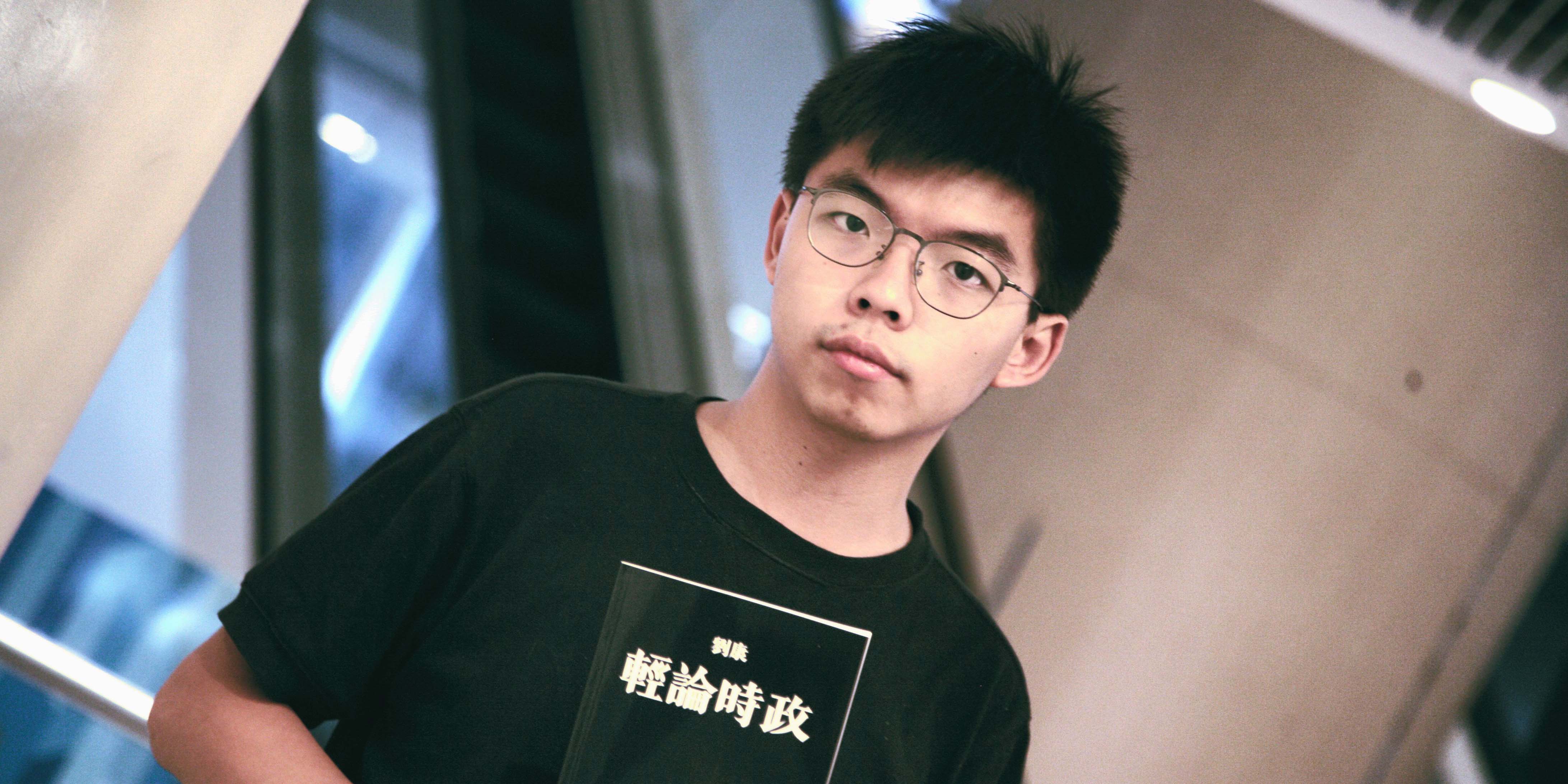 China condena al activista hongkon&eacute;s Joshua Wong por exigir libertad