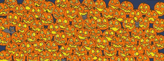 El Enigma de la Calabaza: encuentra en menos de 20 segundos la &uacute;nica sin nariz