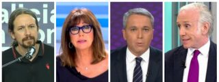 El panfleto de Iglesias pone en la diana a Ana Rosa, Vall&eacute;s e Inda por denunciar el 'Ministerio de la Verdad'