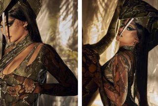 La menor de las Kardashian se viste de cobra y su 'veneno' se apodera de las redes