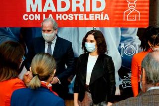 Isabel D&iacute;az Ayuso a la hosteler&iacute;a: &ldquo;Gracias a vosotros no perdemos la identidad&rdquo;
