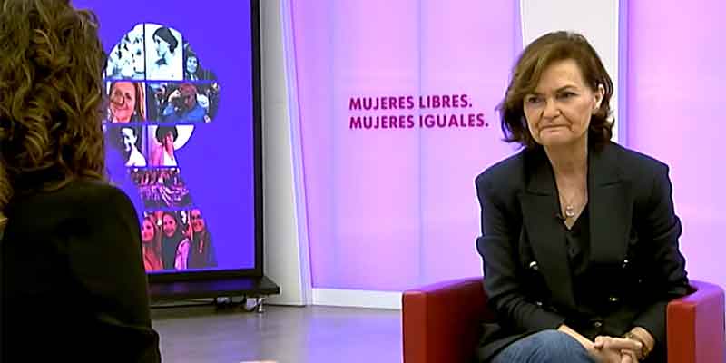 Carmen Calvo crea un 'Ministerio de la Verdad' para perseguir a los medios cr&iacute;ticos con el Gobierno