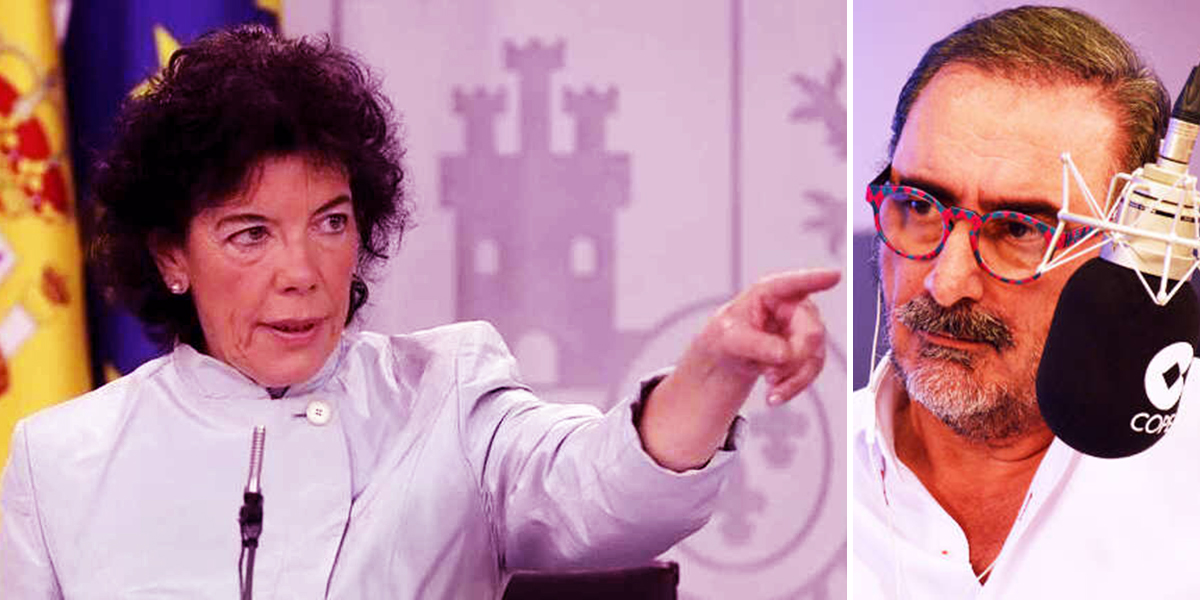 Herrera suspende con estr&eacute;pito a la ministra Cela&aacute; y su insultante ley: "&iexcl;Engendro sectario!"