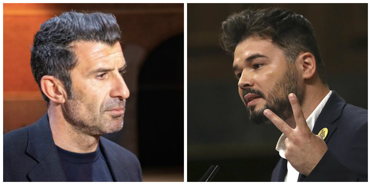 Figo sopapea a Rufián: "Deja de chupar del bote y preocúpate por las empresas fugadas de Cataluña"