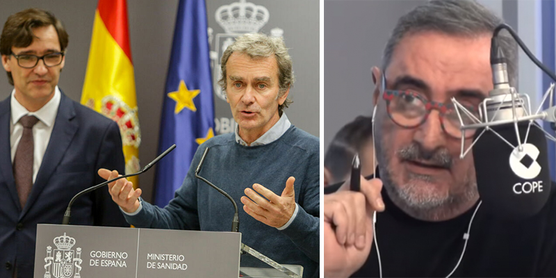 Carlos Herrera: "Lo que digan Illa y Sim&oacute;n&hellip; malas mentiras, no se crean nada"