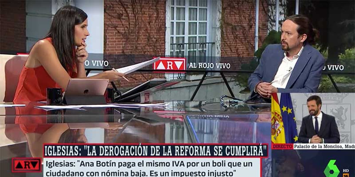 Maldita hemeroteca: así decía el 'fantasma' de Iglesias que podían bajar el IVA de las mascarillas al 4%