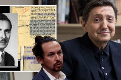 Losantos descubre la mentira hist&oacute;rica de Iglesias sobre su abuelo: fue un franquista de tomo y lomo