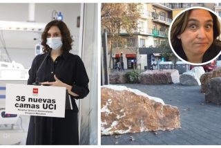 Twitter recuerda que Colau se gast&oacute; 338.000&euro; en seis piedras, "no como Ayuso, que lo despilfarra en un hospital"