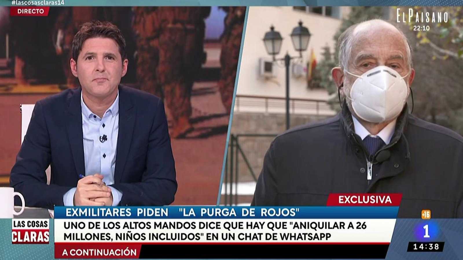 Un topo de Julio 'El Rojo' traicion&oacute; a sus amigos militares retirados filtrando el contenido del chat