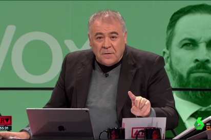 Ferreras, harto de la "mentira" de Pilar G&oacute;mez y Fernando Berl&iacute;n, defiende a VOX y deja a laSexta de piedra