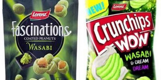 Alerta alimentaria: retiran en Espa&ntilde;a estos 'snacks' de wasabi da&ntilde;inos para los al&eacute;rgicos a la mostaza.