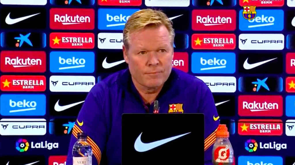 Koeman despeja los rumores: "El club est&aacute; conmigo en una situaci&oacute;n de reconstrucci&oacute;n"