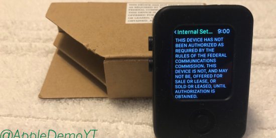 Apple Watch: filtran im&aacute;genes del prototipo &uacute;nico de la primera versi&oacute;n