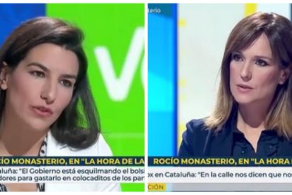 Zasca de Monasterio a &lsquo;Isobaras&rsquo; L&oacute;pez: "S&aacute;nchez busca poder, pero est&aacute;n dirigiendo otros como Otegi o Iglesias"
