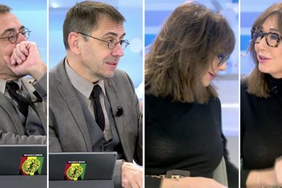 Monedero se las da de ingenioso con un regalo para Ana Rosa pero la presentadora le deja como un besugo total