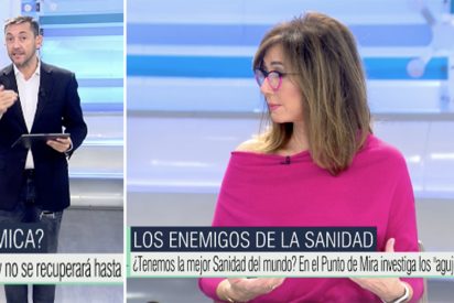 El repentino ataque de Javier Ruiz que alarma a Ana Rosa: "&iquest;Qu&eacute; fiebre has dado al entrar?"