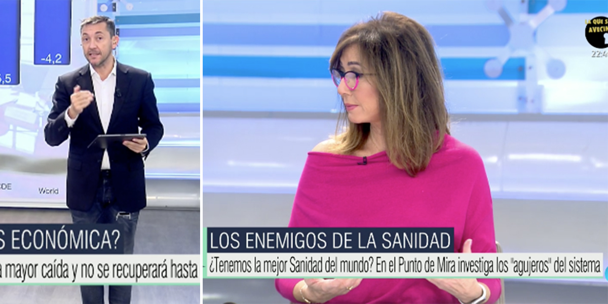 El repentino ataque de Javier Ruiz que alarma a Ana Rosa: "&iquest;Qu&eacute; fiebre has dado al entrar?"