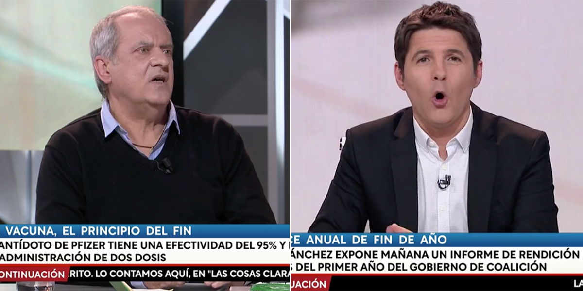 La dupla Cintora-Aroca, la verg&uuml;enza de TVE: as&iacute; venden sin parar a S&aacute;nchez y acusan al PP de ser el mal