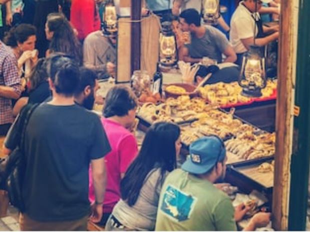 Empanadas argentinas o criollas calles de Argentina