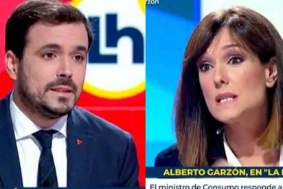 Alberto Garz&oacute;n, el podemita que m&aacute;s ha hecho el rid&iacute;culo ante M&oacute;nica L&oacute;pez: la presentadora le rectifica en directo