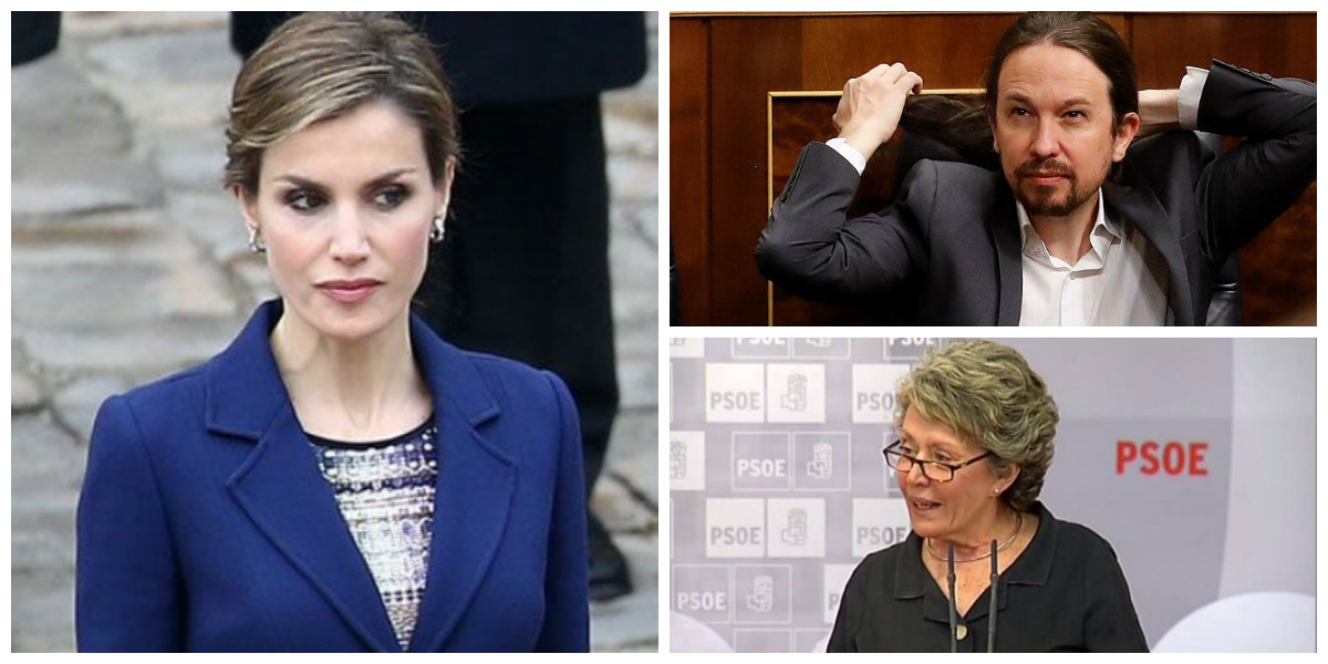 La Reina Letizia pilla un real cabreo con el inmundo vídeo de Podemos y con TVE por darle aire