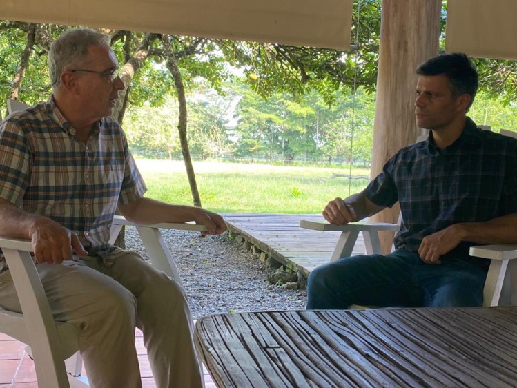 La reunión que inquieta al chavismo: Leopoldo López y Álvaro Uribe estudian cómo sacar a Maduro