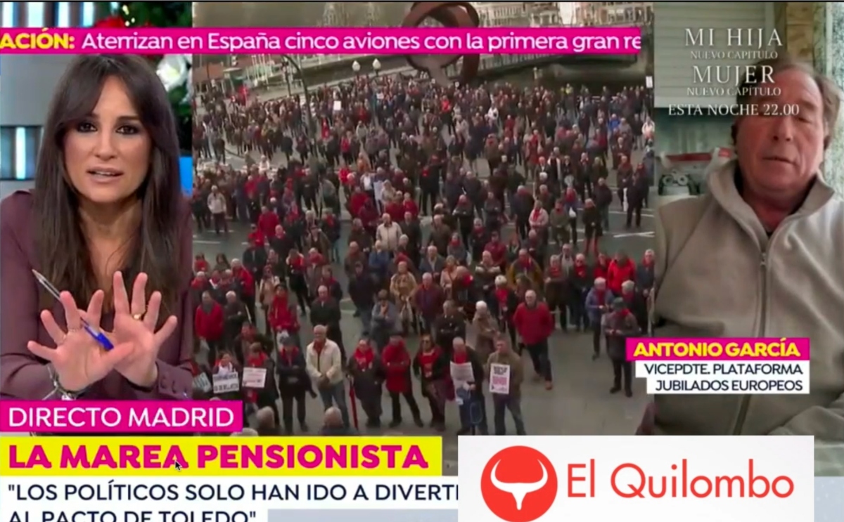 La sustituta de Griso corta a un pensionista porque no le gustan los modos en que critica a los pol&iacute;ticos y sindicatos