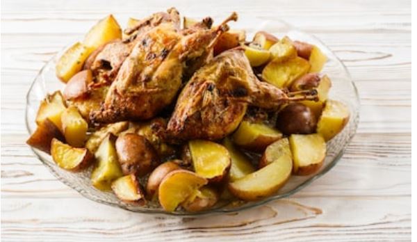 perdices con patatas