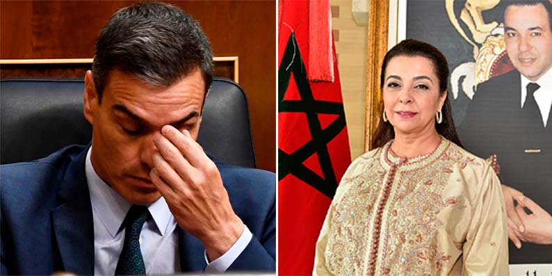 La embajadora de Marruecos se ríe en la cara de Sánchez: "Ceuta y Melilla son marroquíes y ocupadas por España"