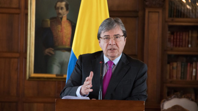 Fallece por coronavirus el ministro de Defensa de Colombia, Carlos Holmes Trujillo