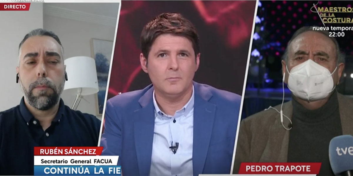 El due&ntilde;o de la discoteca Barcel&oacute; pone en su sitio a Rub&eacute;n S&aacute;nchez (Facua) y Cintora en TVE: "&iexcl;Quieren criminalizarnos!"