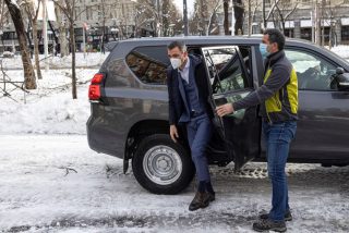 Pedro S&aacute;nchez requis&oacute; todoterrenos a la Guardia Civil en plena nevada para recorrer 5 km
