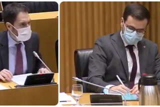 El calambrazo dial&eacute;ctico de Sayas (UPN) a Garz&oacute;n por incumplir su promesa de bajar la tarifa el&eacute;ctrica