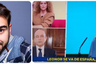 El rotulista despedido de TVE reincide en sus memeces: "Me han despedido, como al abuelo de Leonor"