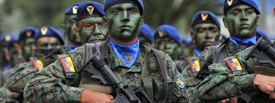 Ecuador emprende una operaci&oacute;n militar a gran escala para hacer frente a los narcotraficantes