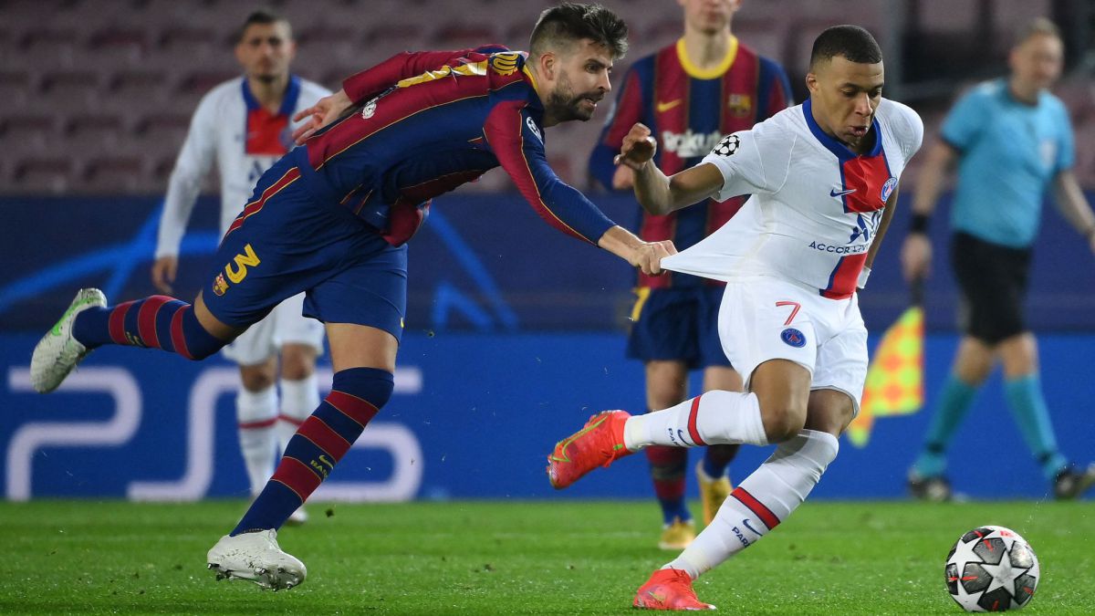 Champions: El PSG de Mbapp&eacute; pega un humillante repaso al Bar&ccedil;a de Messi (1-4)
