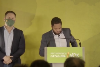 Ignacio Garriga (VOX): "Hoy los catalanes nos han convertido en l&iacute;deres de la oposici&oacute;n"