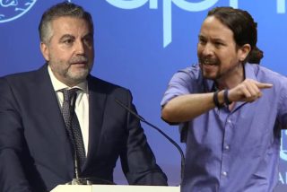 Alsina reta, ante Felipe VI, a la censura de Podemos: "El silencio de la prensa es la muerte de la democracia"
