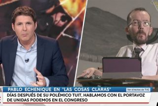 C&oacute;mo de miserable ser&aacute; lo de Echenique que ni el podemita Cintora es capaz de sacarlo del barrizal en TVE