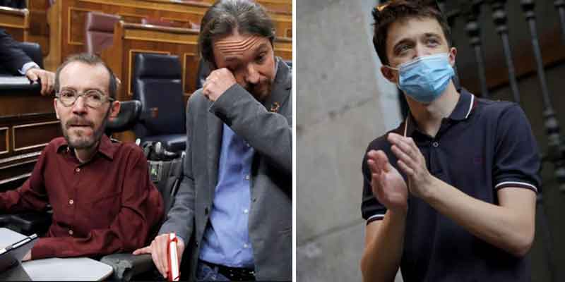 Líos de patio de vecinos: Errejón deja de seguir a Echenique en Twitter