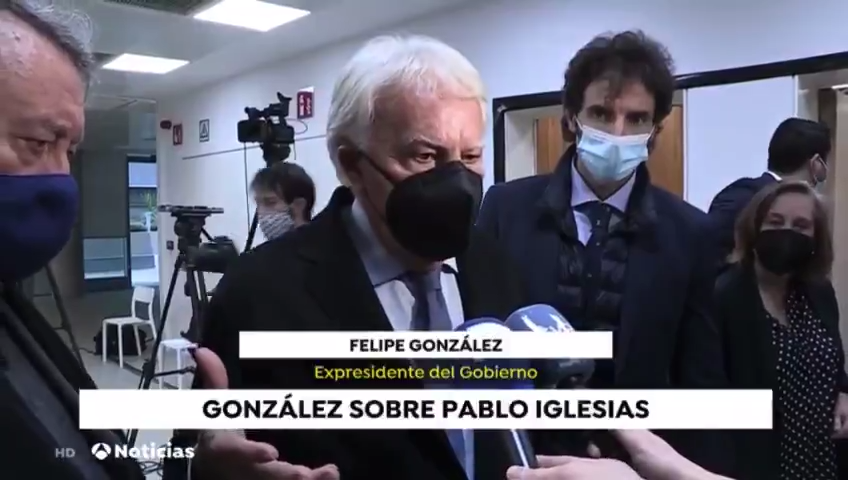 Felipe González tiene la solución para liquidar a Pablo Iglesias: "¡No quiero que saque rápido la pata!"