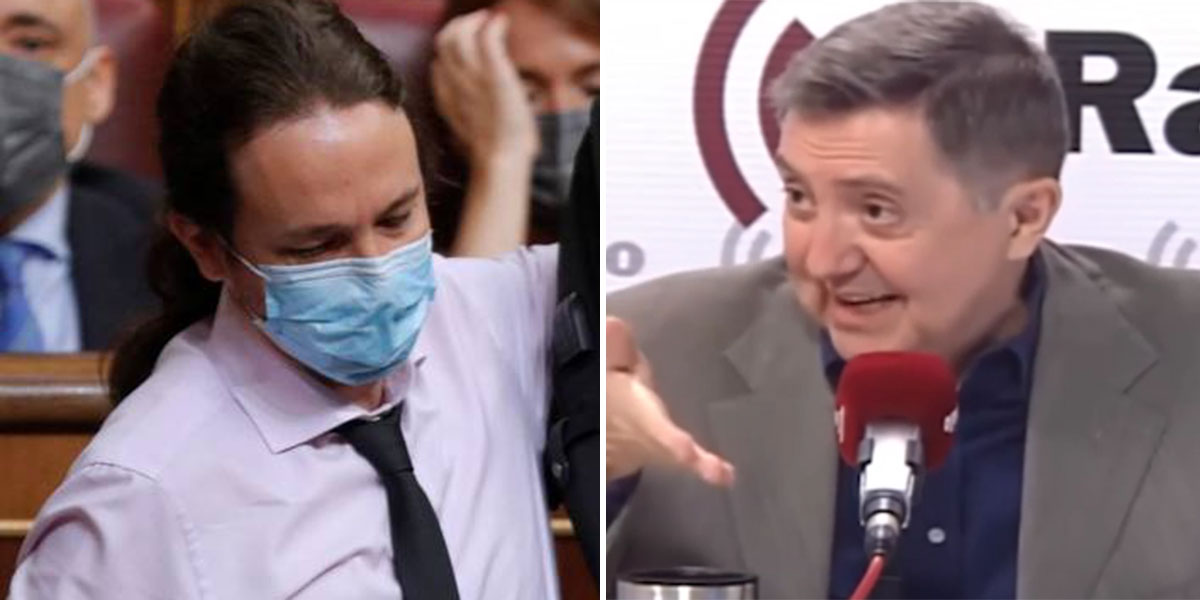 Apote&oacute;sica respuesta de Losantos a los ataques de Iglesias desde el Congreso: &ldquo;Eres vago, mentiroso y muy poquita cosa&rdquo;