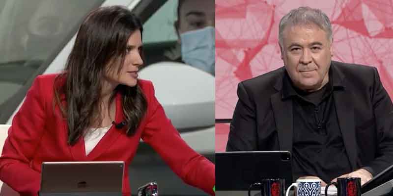 Mar&iacute;a Llapart (laSexta) se sube a las barbas de su jefe, Garc&iacute;a Ferreras: "Antonio, ya &iexcl;Te tienes que marchar!"