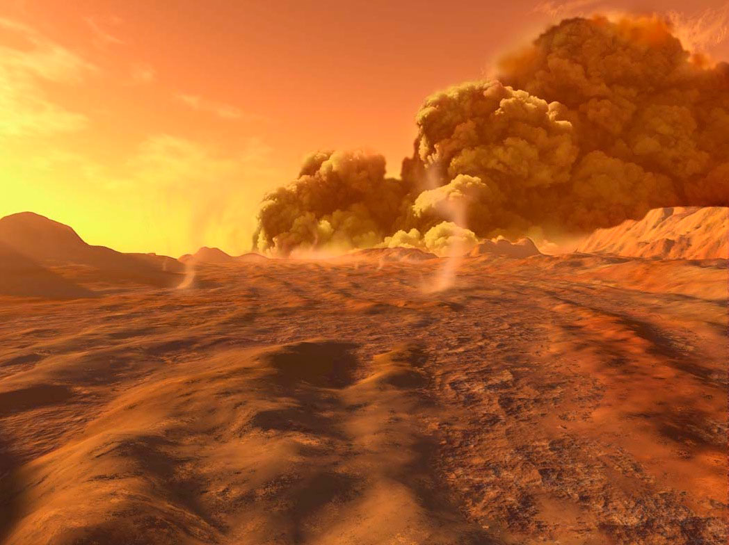 La NASA mapea casi 15.000 tormentas de polvo en Marte en apenas 8 a&ntilde;os