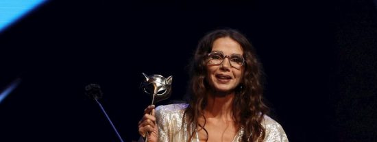Victoria Abril, sin mascarilla, pide disculpas en los premios Feroz con un discurso fr&iacute;o y poco cre&iacute;ble