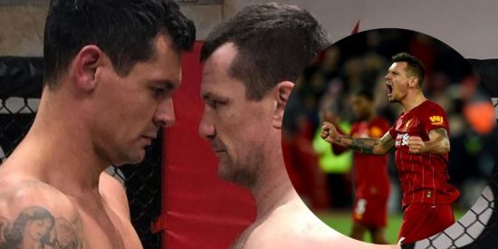 El fubolista Dejan Lovren se enfrenta a una vieja gloria del MMA y se lleva una buena paliza