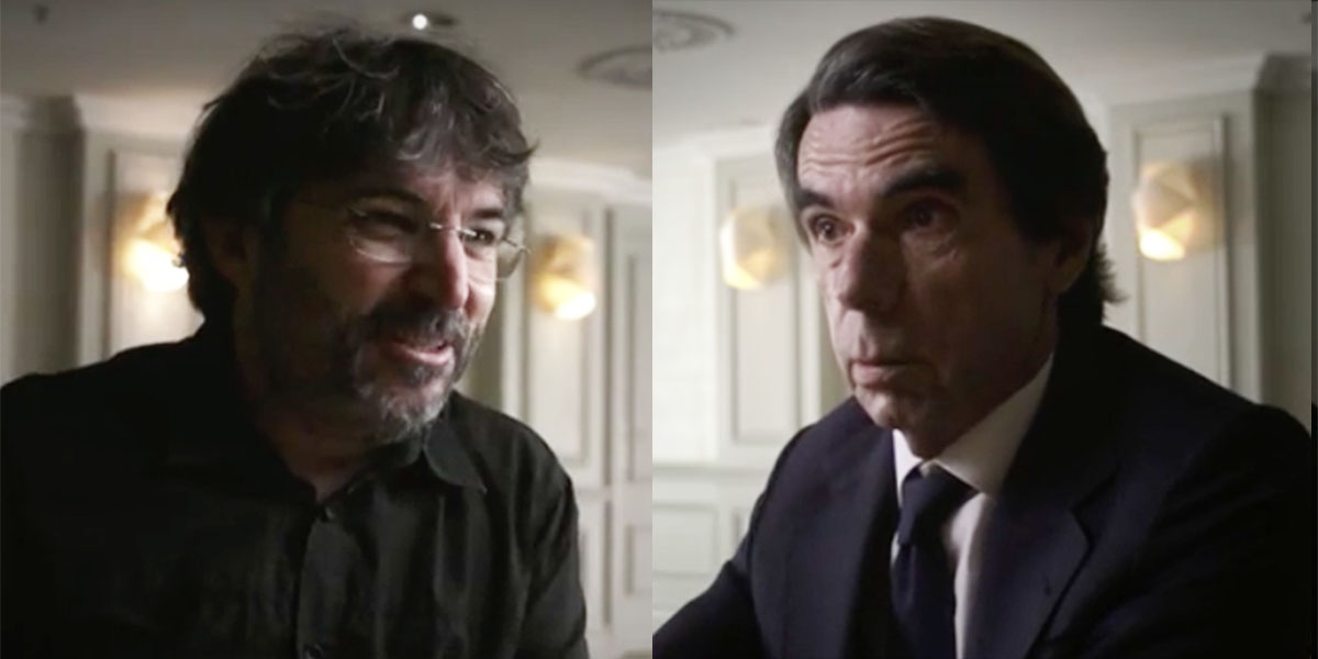 Jordi &Eacute;vole y Jos&eacute; Mar&iacute;a Aznar